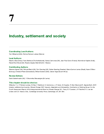 Wilbanks 2007 industry%2C settlement and society png